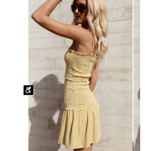 Bohme Hall Gingham Mini Dress